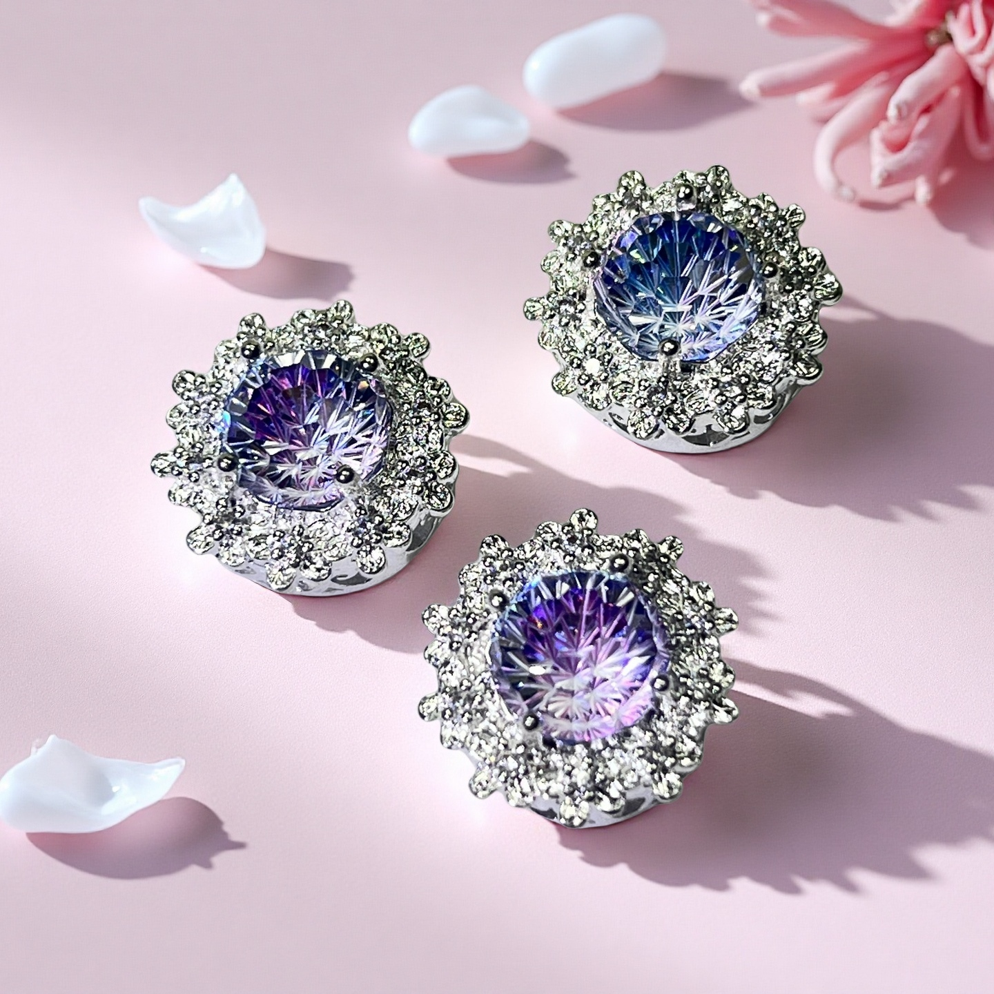 Zirkon Aquamarin Spacer Perlen handgefertigt DIY Perlen Armband und Halskette Schmuck machen liefert