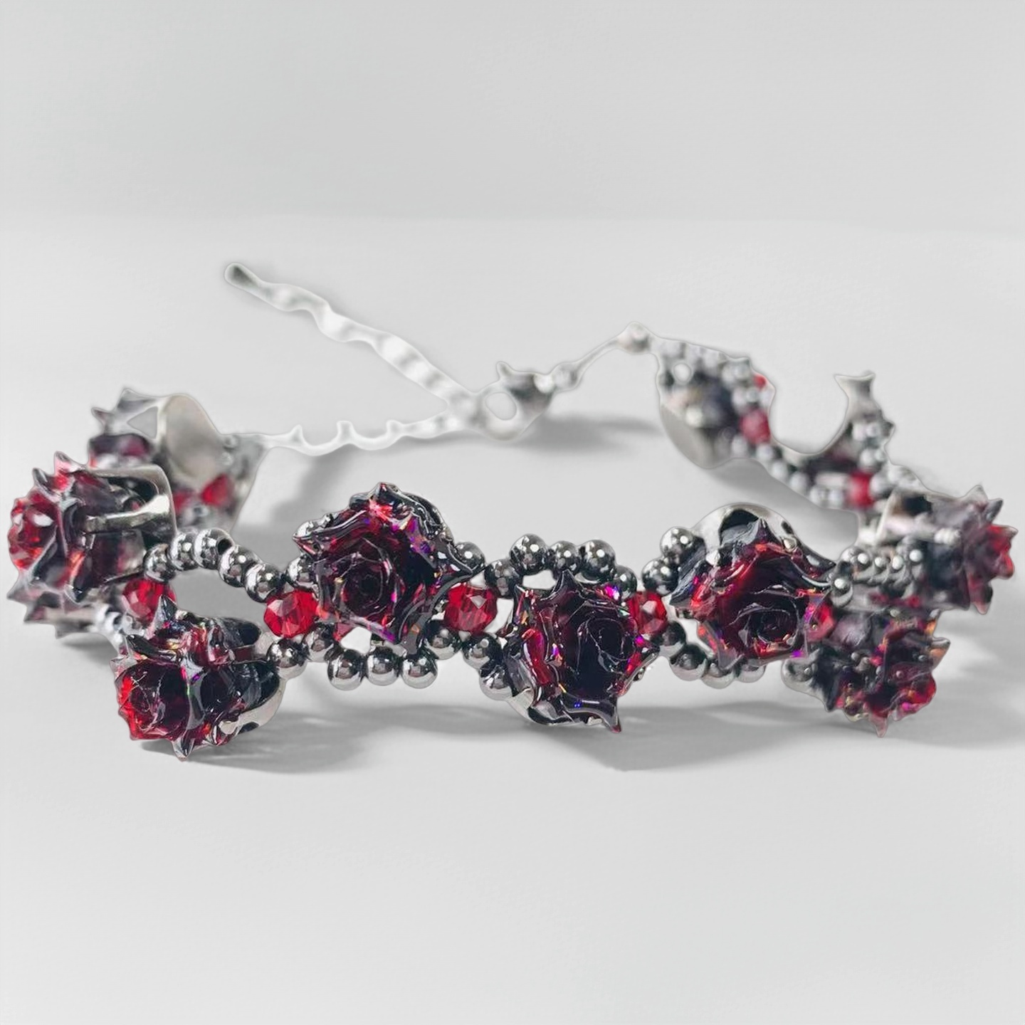 Pulsera de aguamarina y perla hecha a mano