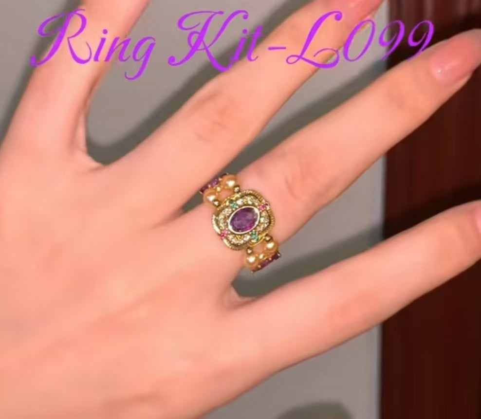 Handgefertigtes Perlen- und Aquamarinarmband