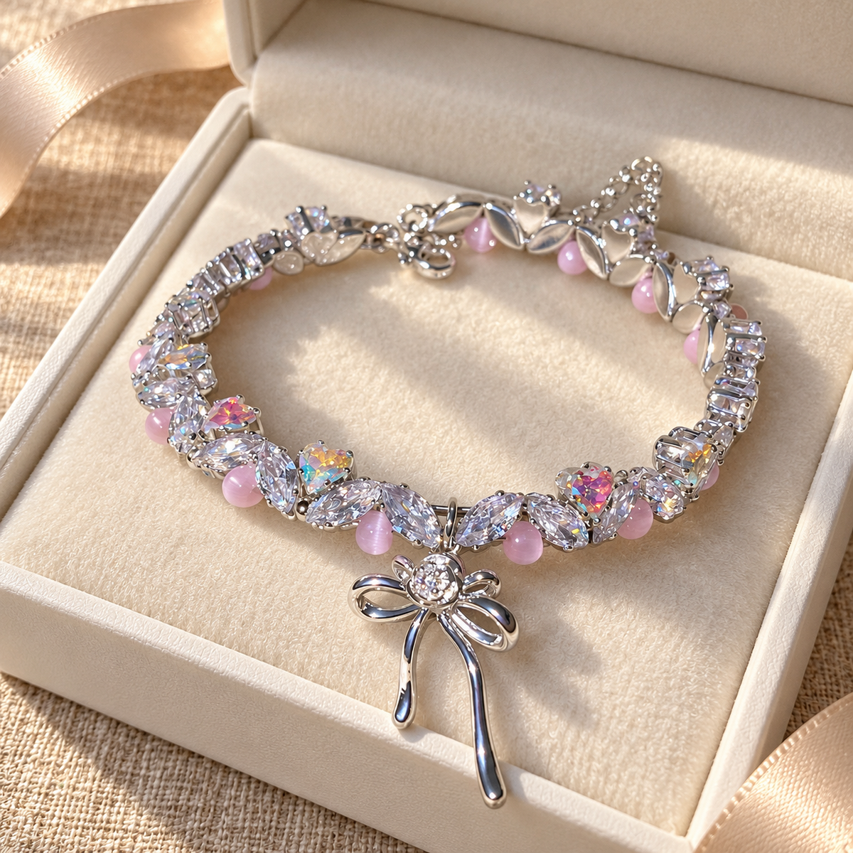 OneMillet Zirconia Bracelet Kit–M1005 All-in-One DIY Kit Handmade Jewelry Material Kit