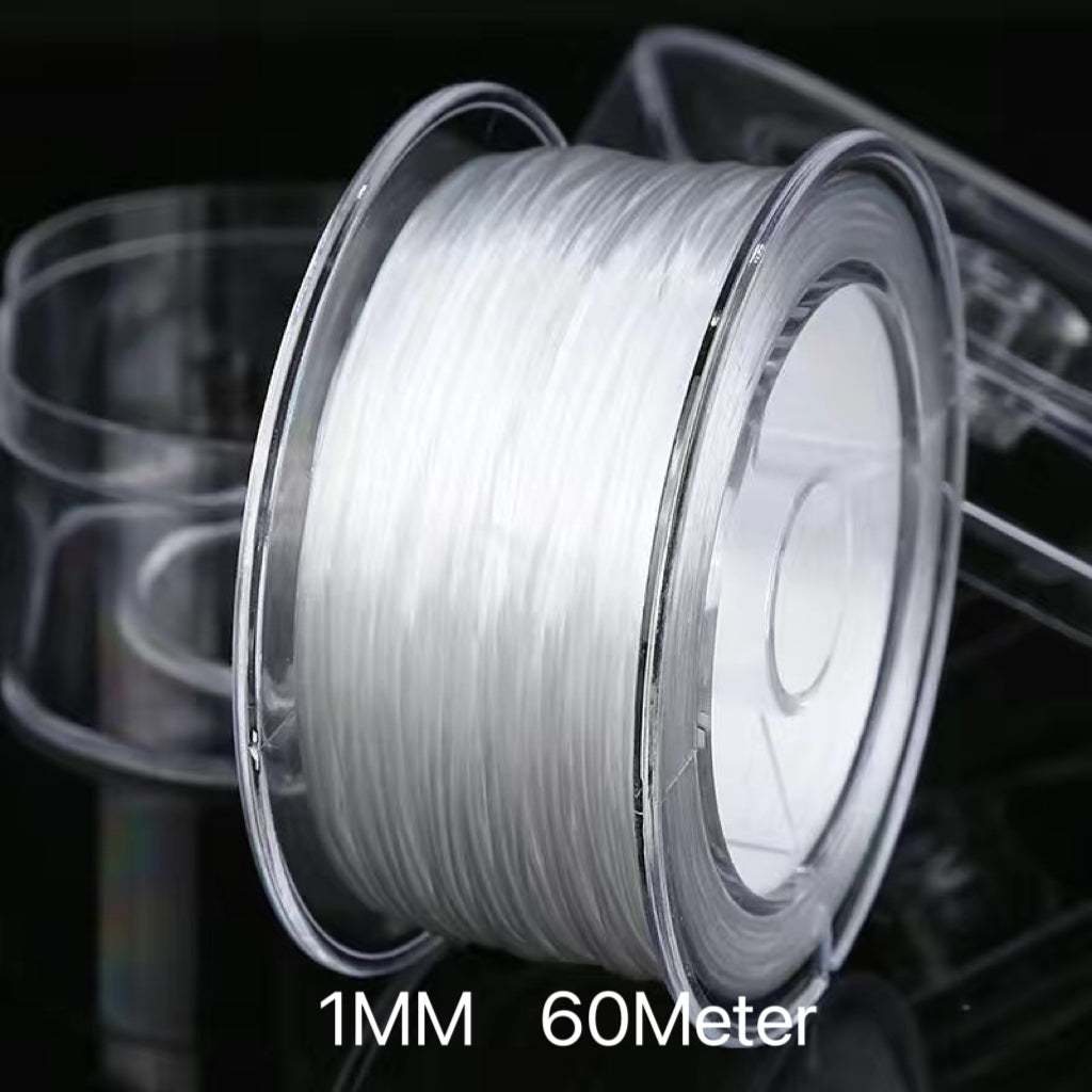 Cordón elástico de alambre extensible, cordón de cuentas para joyería, manualidades de bricolaje