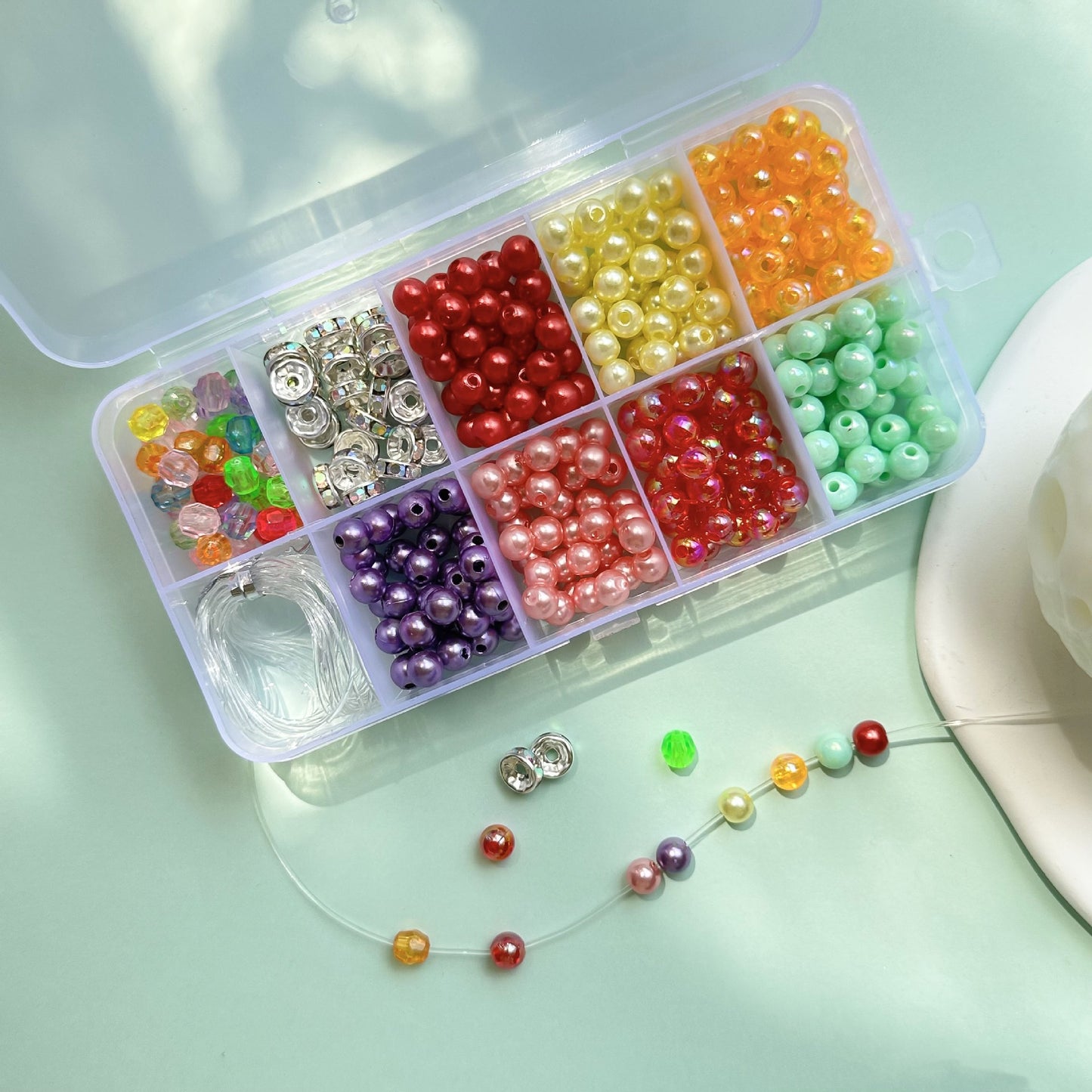 Kits de bricolaje: pulseras de cuentas, collares y accesorios