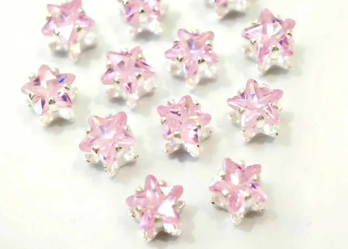 OneMillet Star Zircon Beads Zirconia 5MM