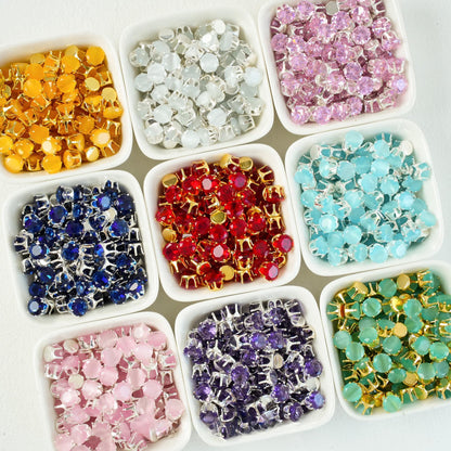 OneMillet Round Cubic Zirconia Beads 8mm