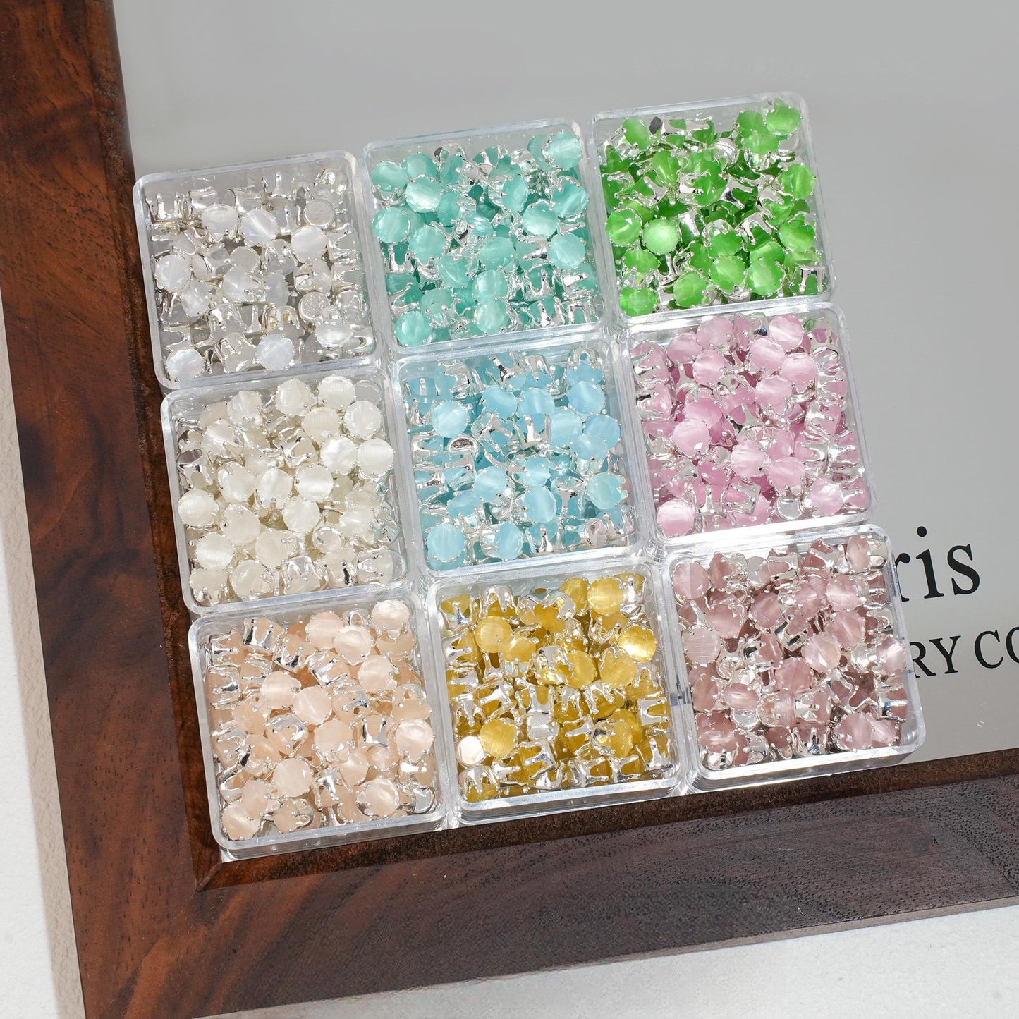 OneMillet Cat's Eye Round Zirconia Beads  5MM