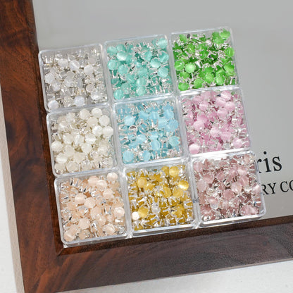 OneMillet Cat's Eye Round Zirconia Beads  5MM