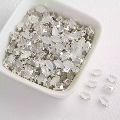 OneMillet Cat's Eye Marquise Zirconia Beads  4*8MM