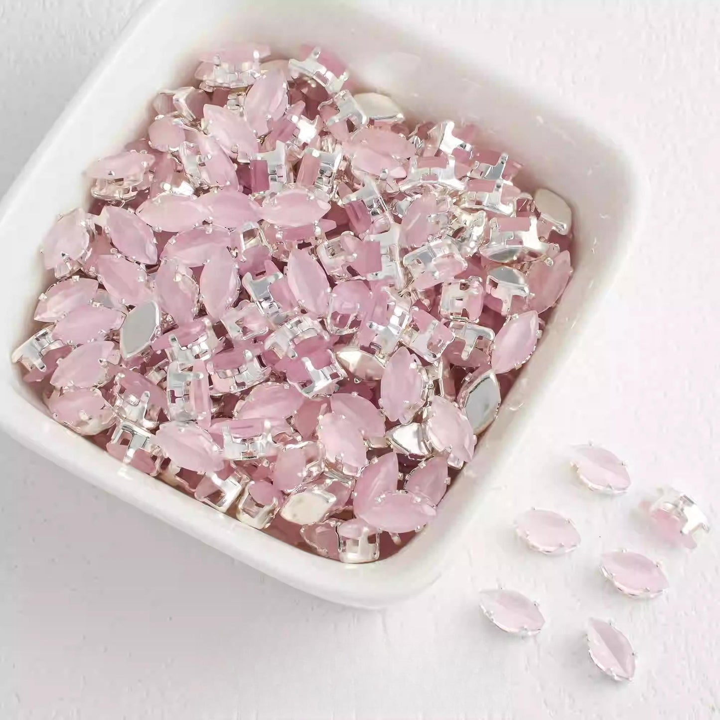 OneMillet Cat's Eye Marquise Zirconia Beads  4*8MM