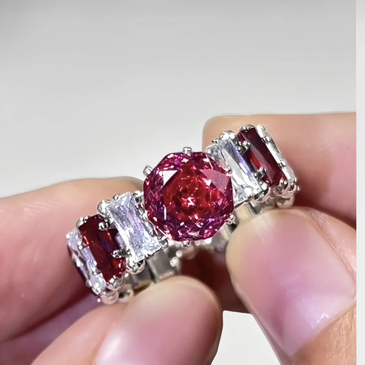 Pulsera de aguamarina y perla hecha a mano