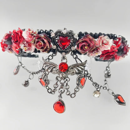 Pulsera de aguamarina y perla hecha a mano