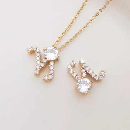 Handgefertigtes Perlen- und Aquamarinarmband