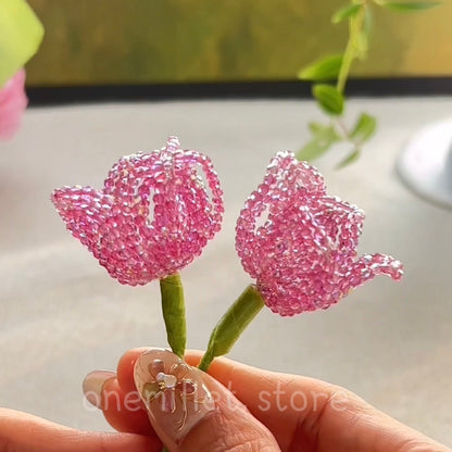 OneMillet Beaded Flower Bouquet Tulip Material Kit-F320  DIY Kit