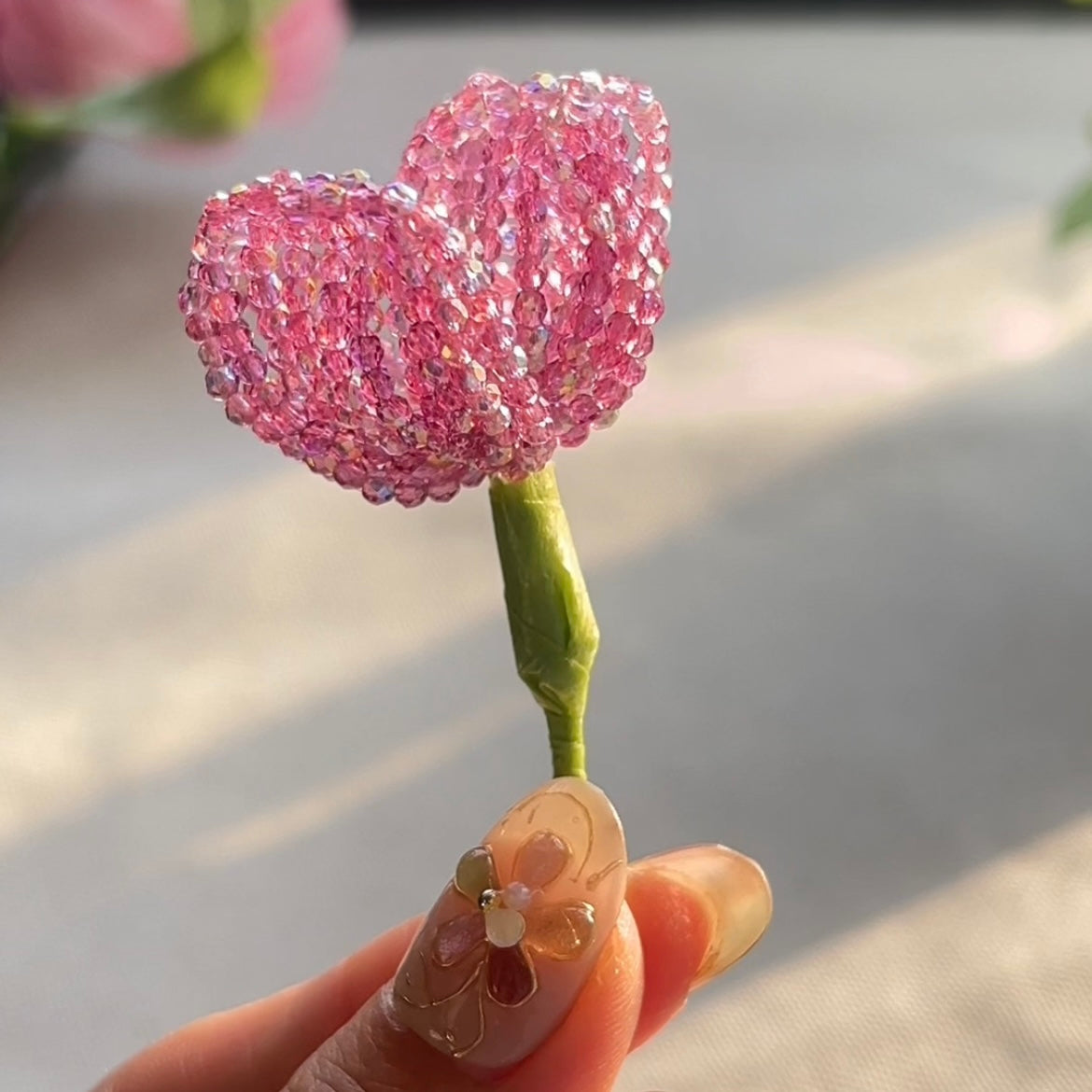 OneMillet Beaded Flower Bouquet Tulip Material Kit-F320  DIY Kit