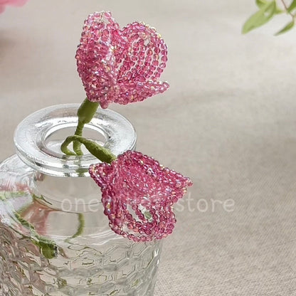 OneMillet Beaded Flower Bouquet Tulip Material Kit-F320  DIY Kit