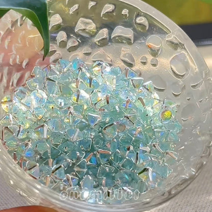 OneMillet AB Reverse  Zircon Beads 5MM