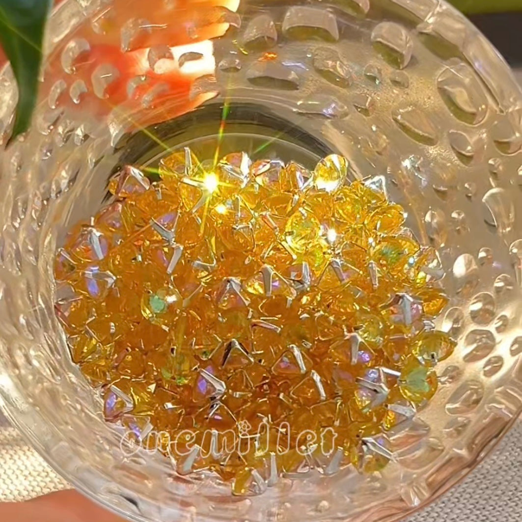 OneMillet AB Reverse  Zircon Beads 5MM