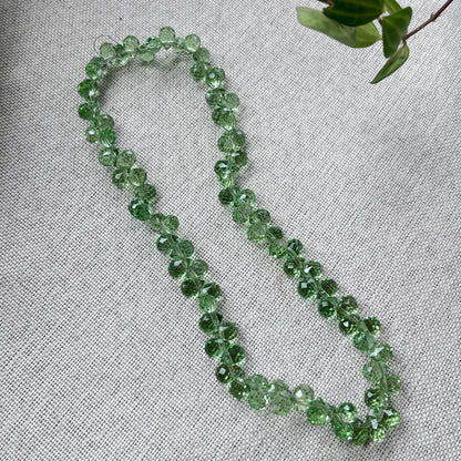 Strawberry Crystal Beads for Handmade Flower