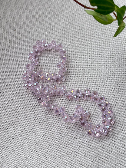 Strawberry Crystal Beads for Handmade Flower