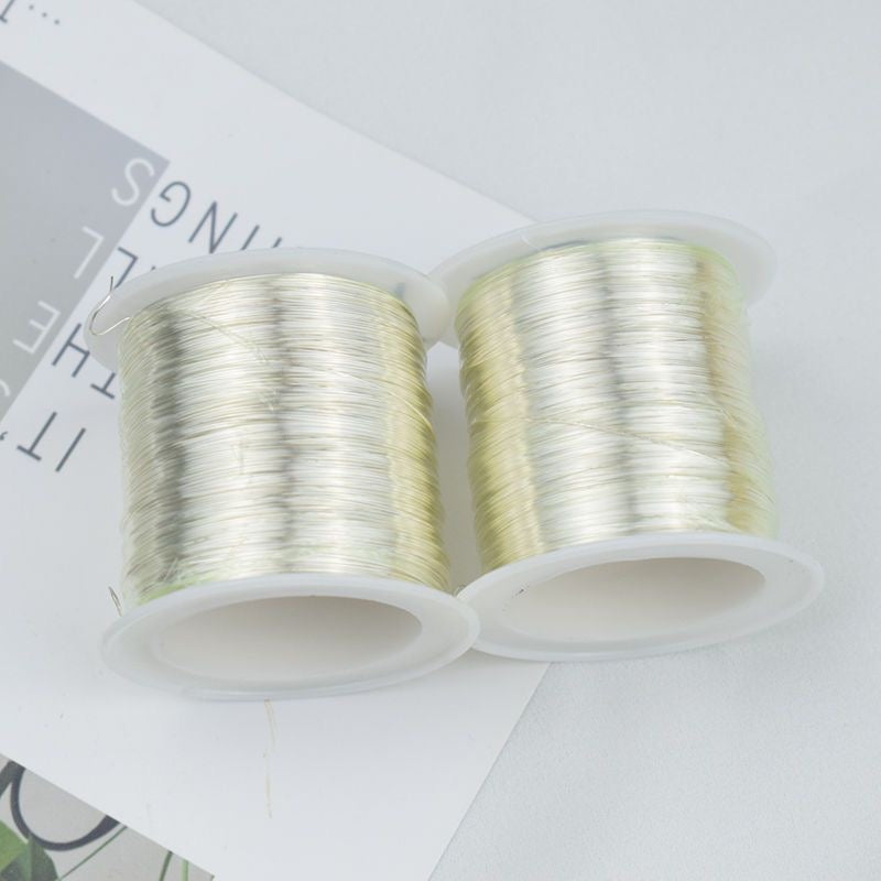 100 Meters Large Roll Color-Retaining Copper Wire, Non-Fading & Anti-Oxidation