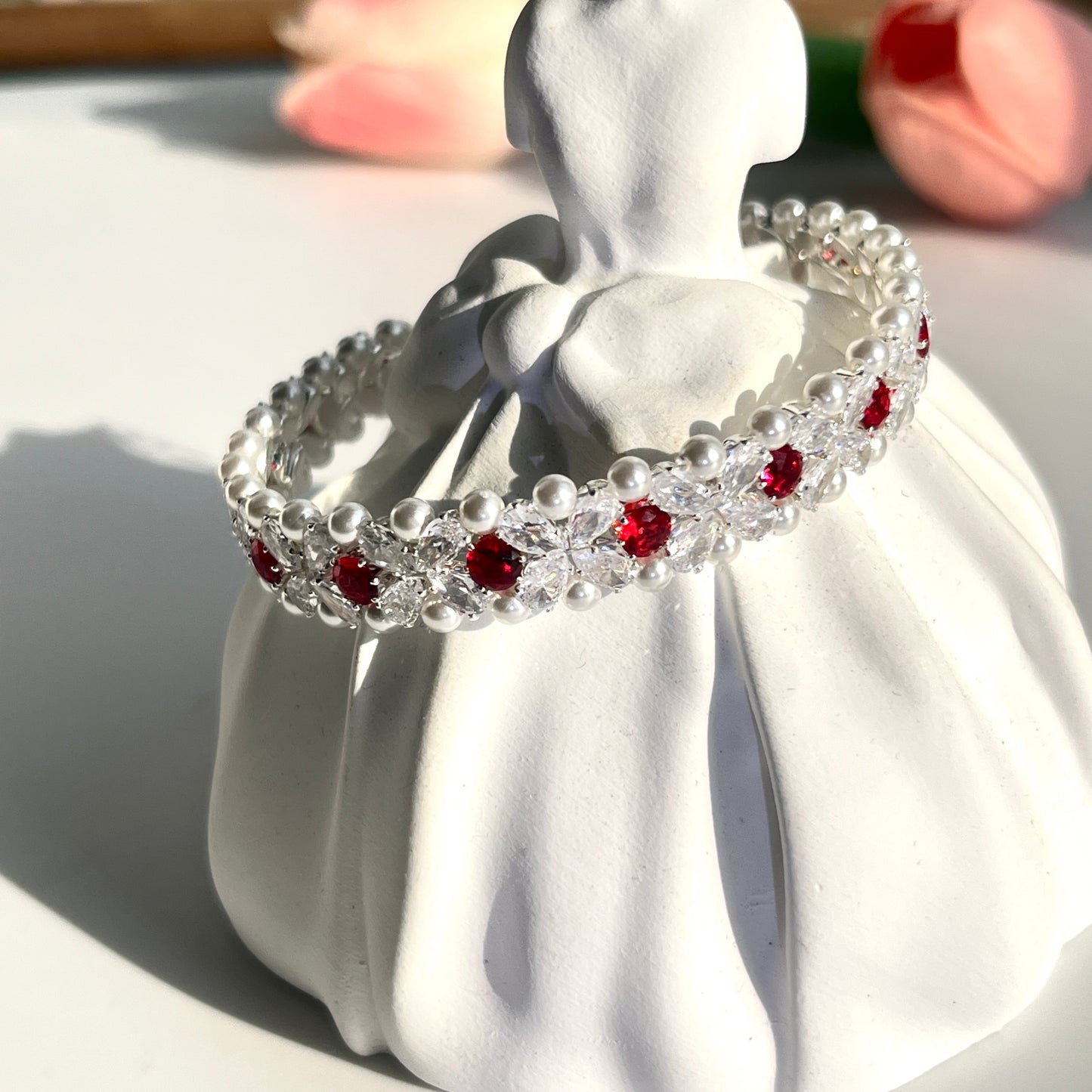 OneMillet Kit-M20 Zircon Pearl  Handmade Bracelet DIY Kit