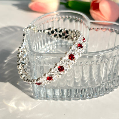 OneMillet Kit-M20 Zircon Pearl  Handmade Bracelet DIY Kit