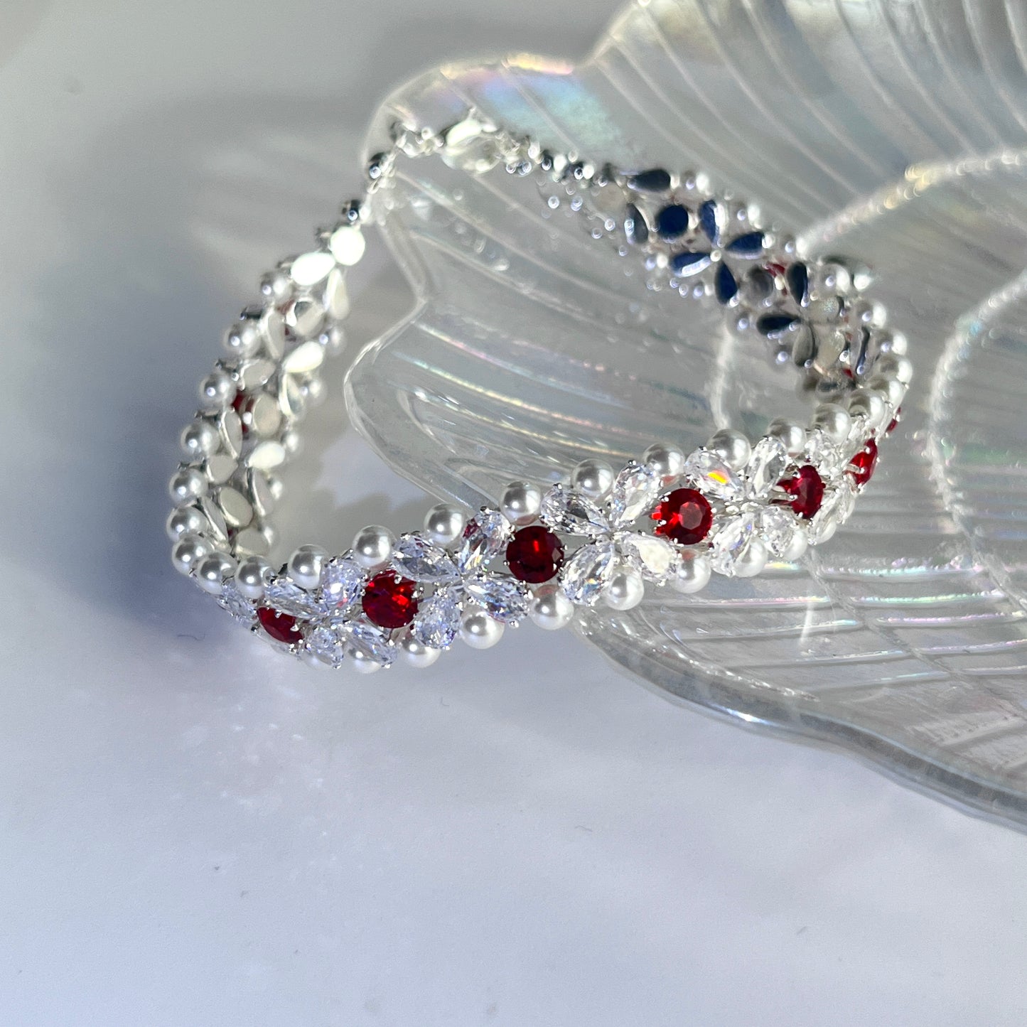 OneMillet Kit-M20 Zircon Pearl  Handmade Bracelet DIY Kit