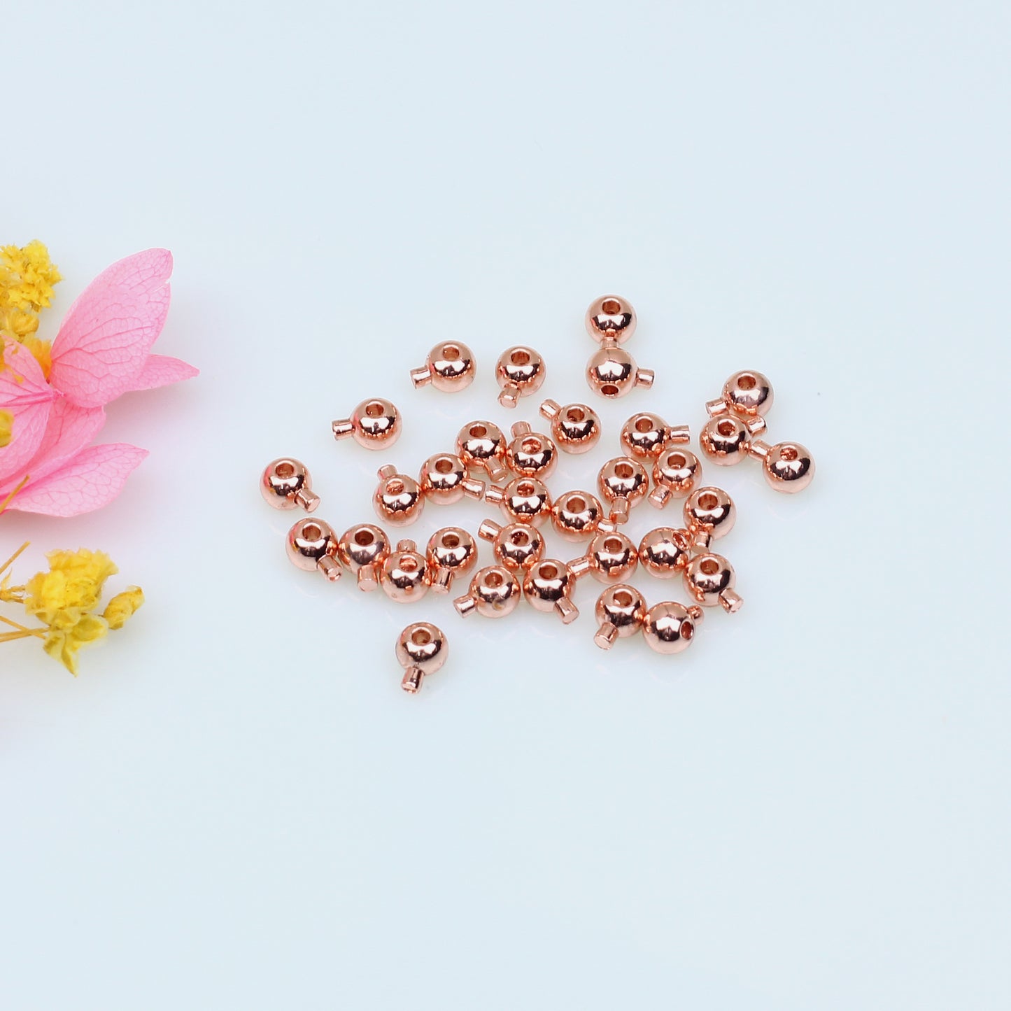 Lollipop DIY End Beads Crimp beads  Color-Retaining