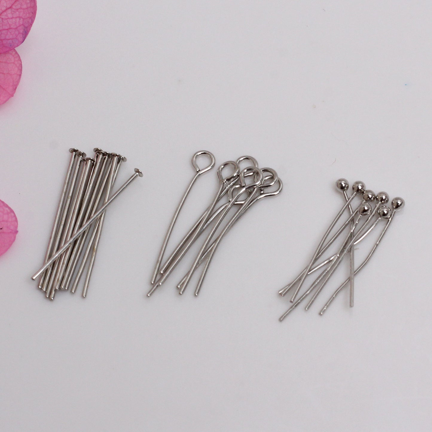DIY Handmade Beading Pins-Eye Pins Head Pins Ball Pins