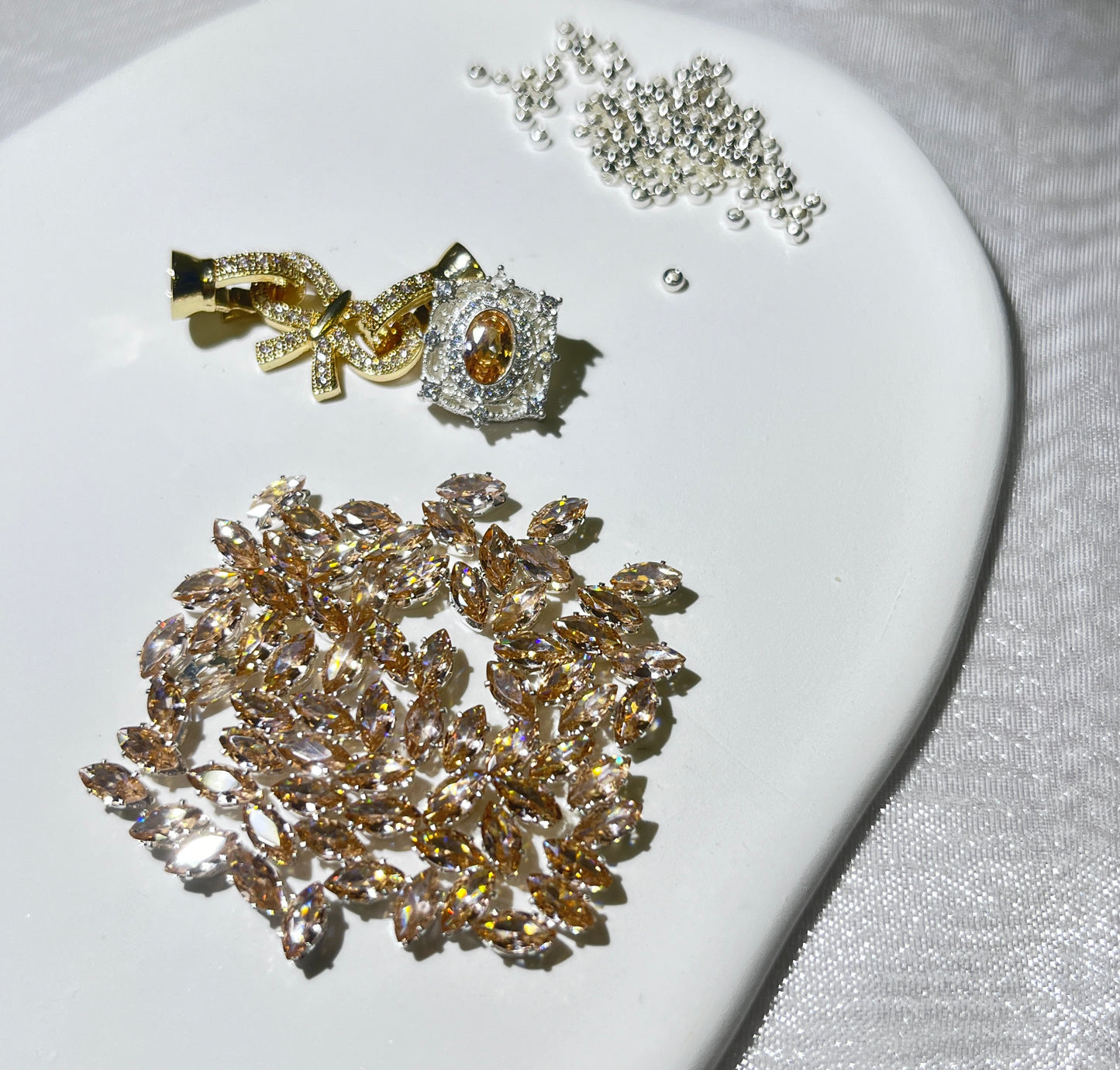 Kit-M46 Marquise Zircon Bracelet  DIY Kit