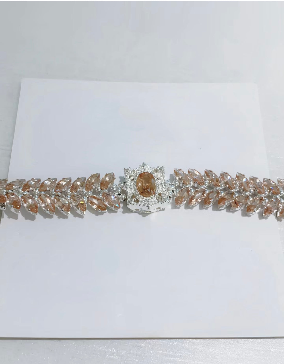 Kit-M46 Marquise Zircon Bracelet  DIY Kit