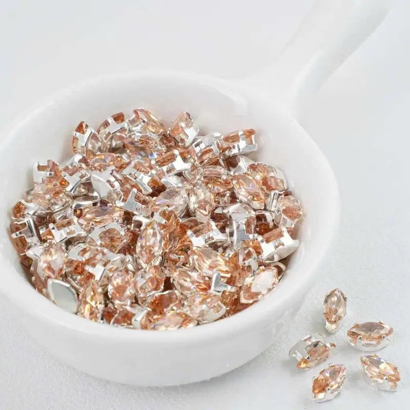 OneMillet Marquise Zircon Beads 3*6MM