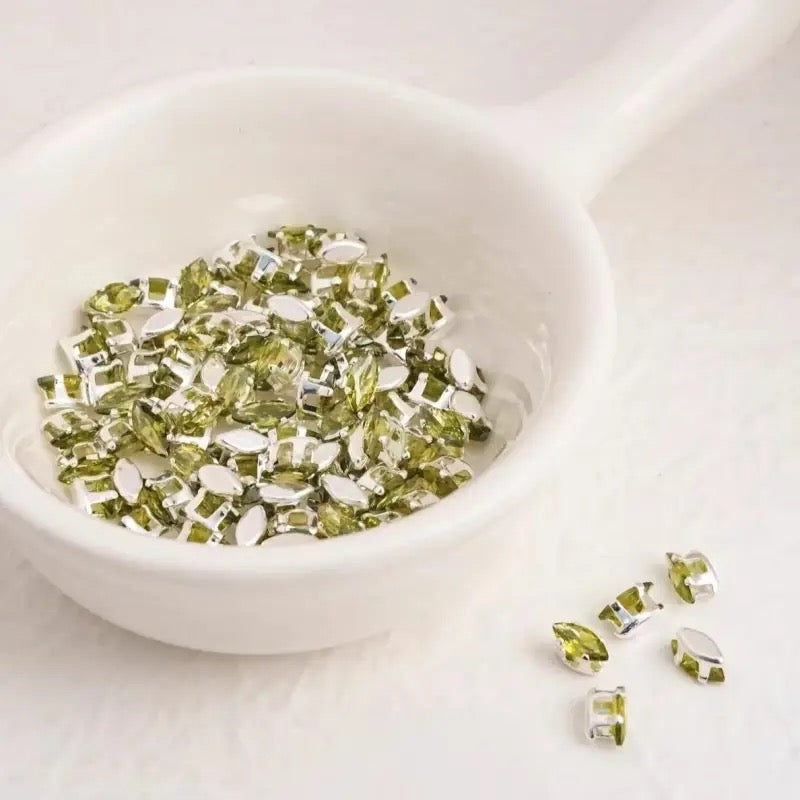 OneMillet Marquise Zircon Beads 3*6MM