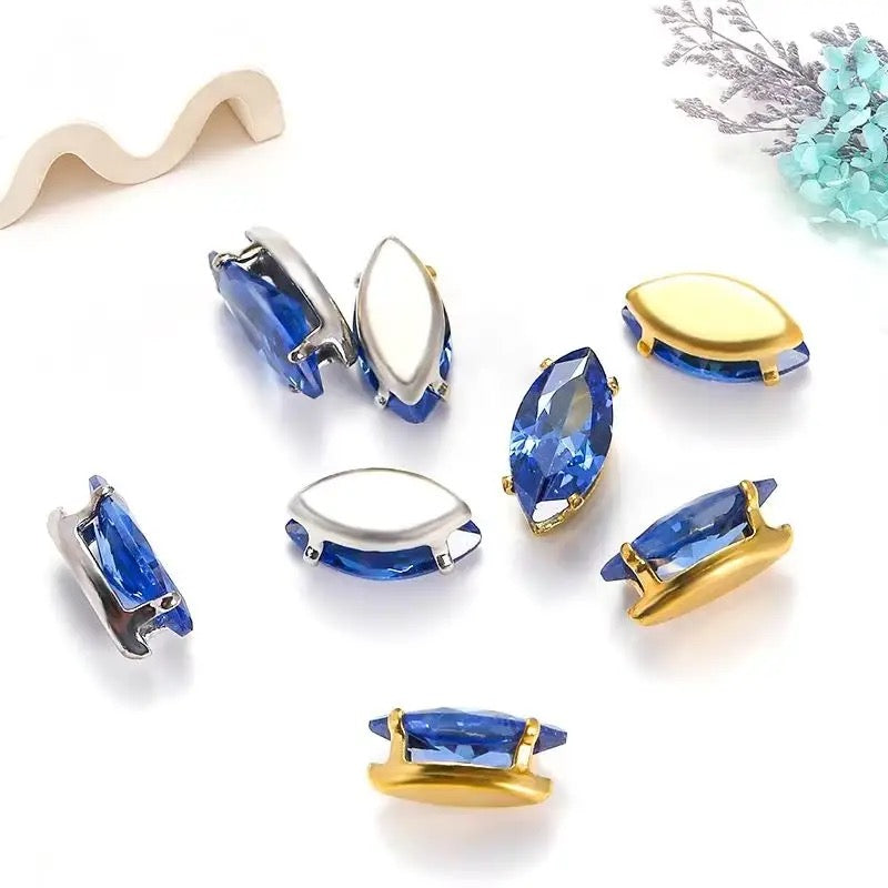 OneMillet Marquise Zircon Beads 3*6MM