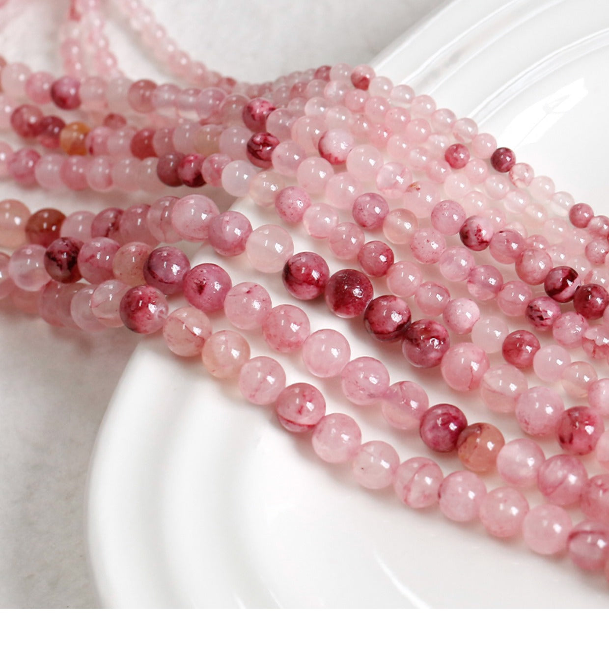 Katzenauge-Edelstein-Glasperlen, 600 Stück, 4 mm, handgefertigt, für Armbänder, Halsketten, Schmuck, DIY-Handwerk