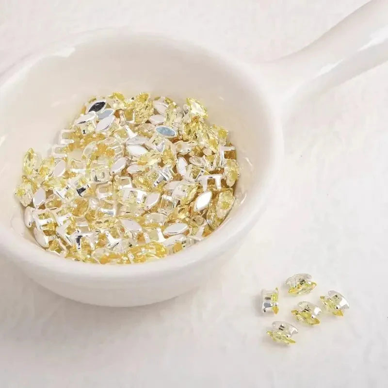 Pulsera de aguamarina y perla hecha a mano