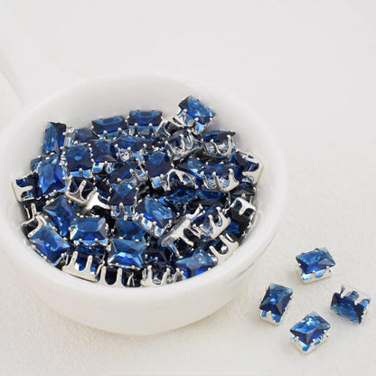 OneMillet Rectangle Zircon Beads 5*7MM