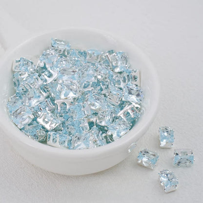 OneMillet Rectangle Zircon Beads 5*7MM