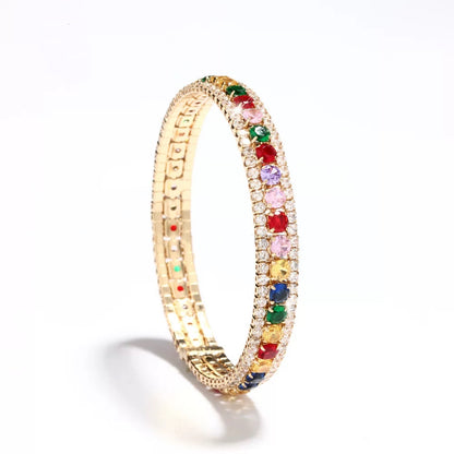 Handgefertigtes Perlen- und Aquamarinarmband