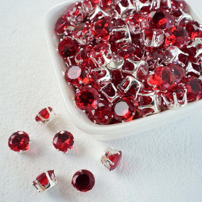 OneMillet Round Cubic Zirconia Beads 8mm