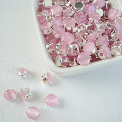 OneMillet Round Cubic Zirconia Beads 8mm