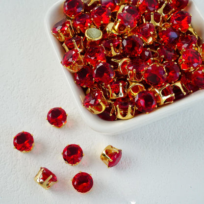 OneMillet Round Cubic Zirconia Beads 8mm