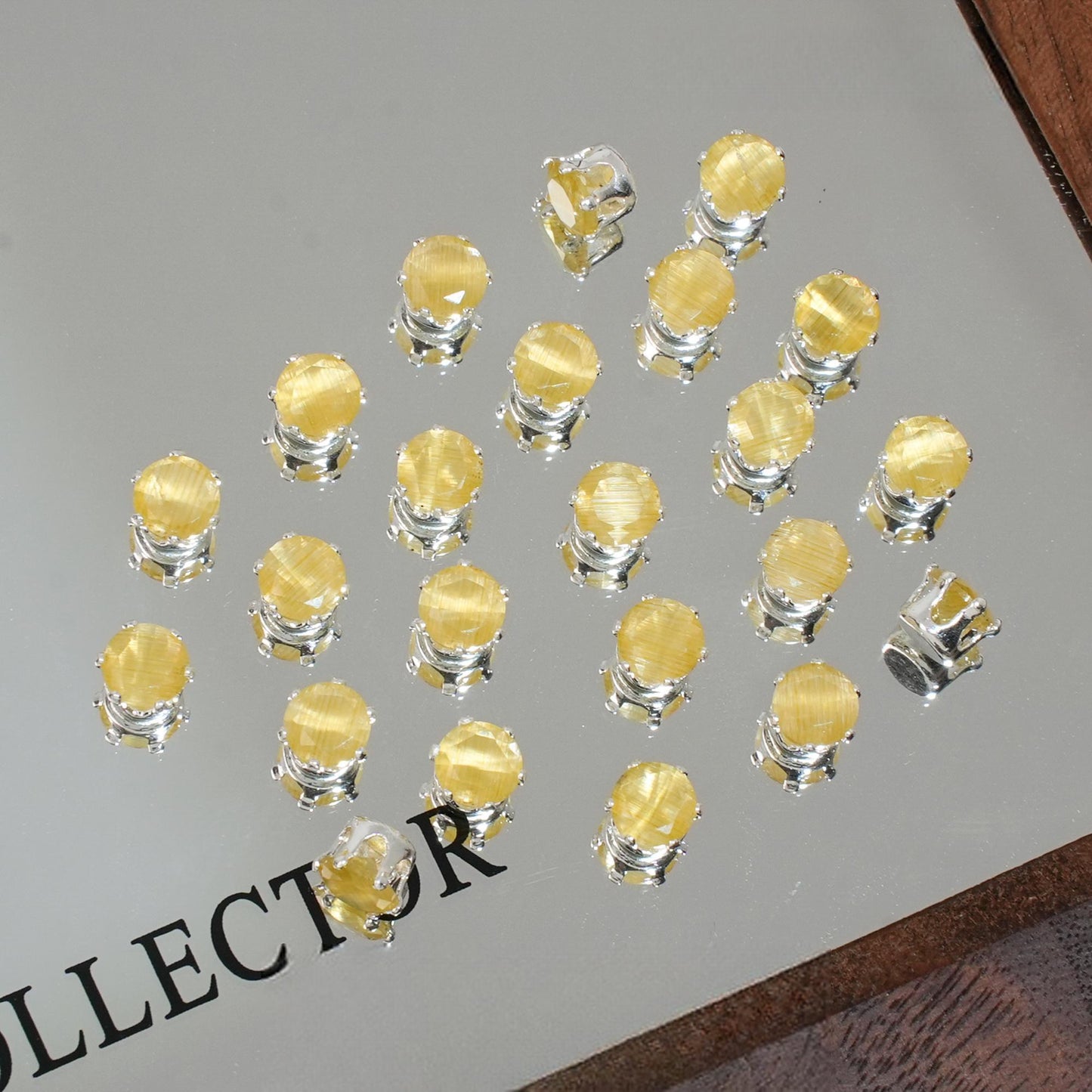 OneMillet Cat's Eye Round Zirconia Beads  5MM