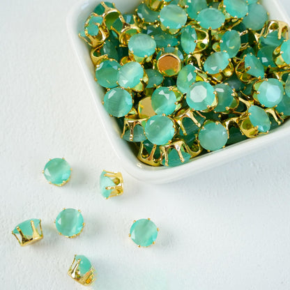 OneMillet Round Cubic Zirconia Beads 8mm