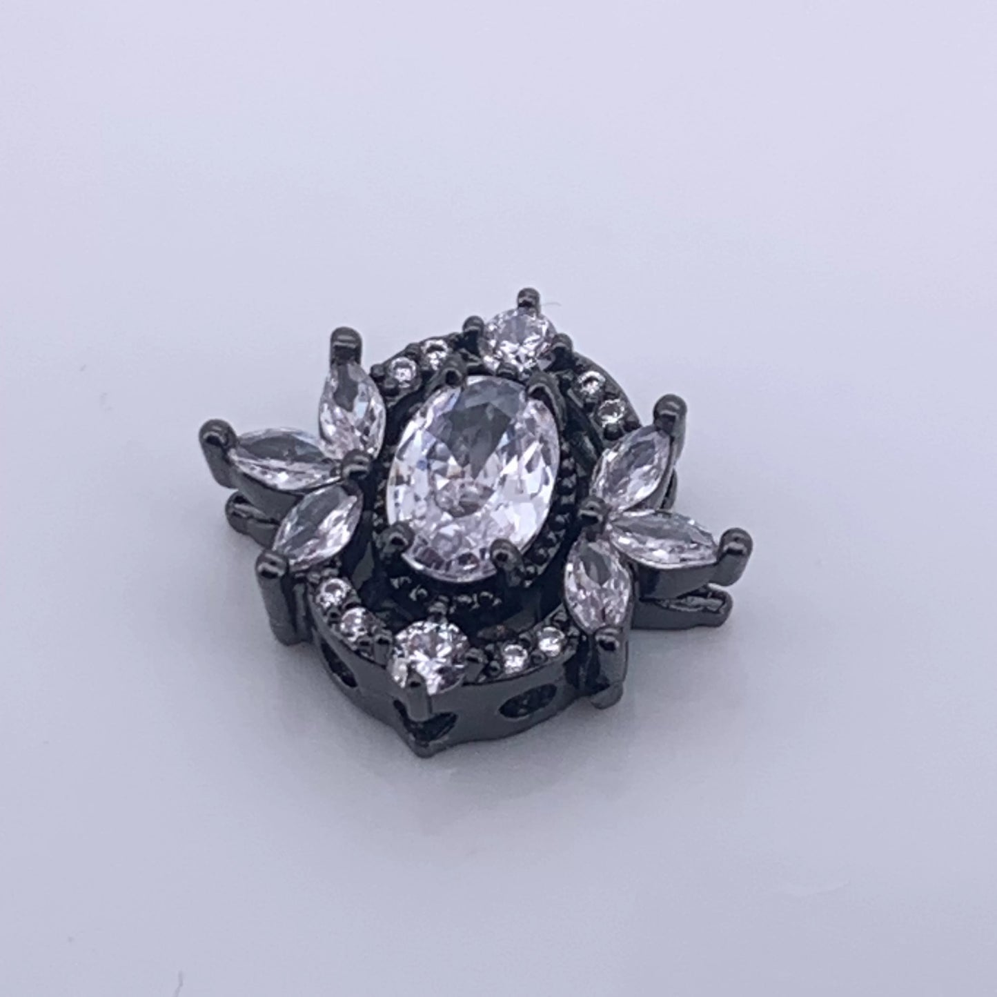 Zirkon Aquamarin Spacer Perlen handgefertigt DIY Perlen Armband und Halskette Schmuck machen liefert