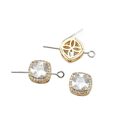 Square beads round spacer beads for DIY bracelet and necklace jewelry accessories