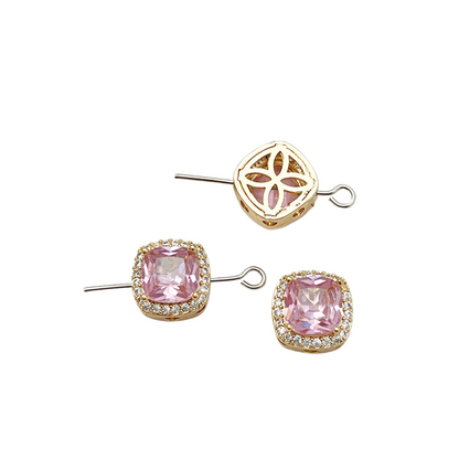 Square beads round spacer beads for DIY bracelet and necklace jewelry accessories