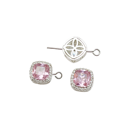 Square beads round spacer beads for DIY bracelet and necklace jewelry accessories