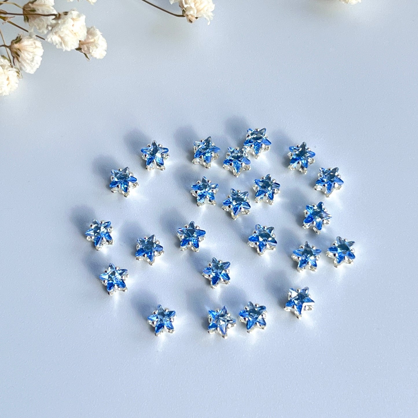 OneMillet Star Zircon Beads  Zirconia 5MM