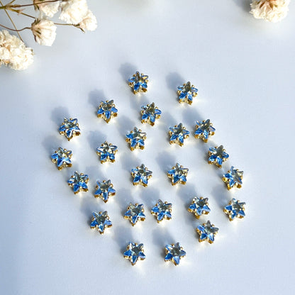 OneMillet Star Zircon Beads  Zirconia 5MM