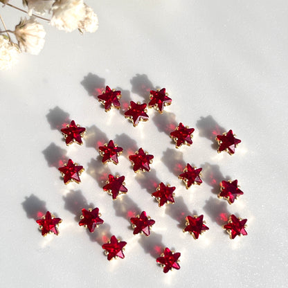 OneMillet Star Zircon Beads  Zirconia 5MM